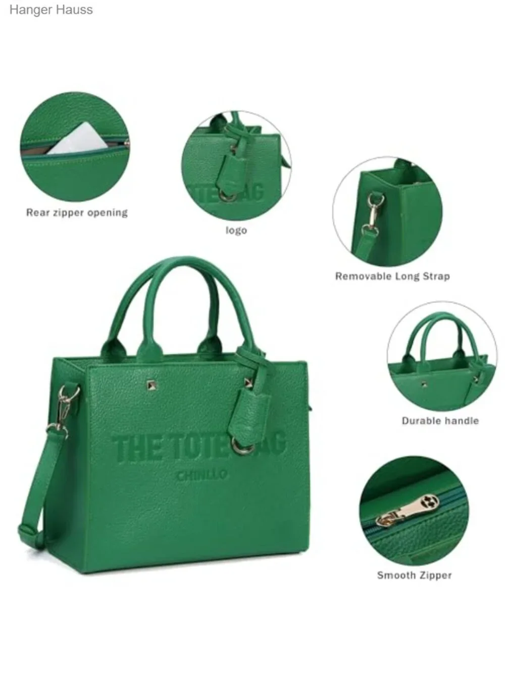 Tote Bag for Women Top Handle Satchel Purse Handbags Shoulder Strap Faux Leather